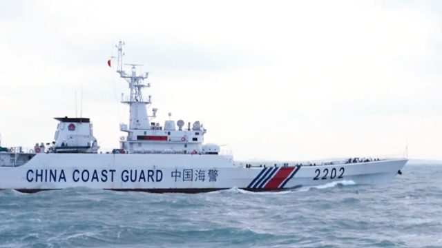 China Coast Guard conducts law-enforcement exercise in Xiamen-Kinmen waters