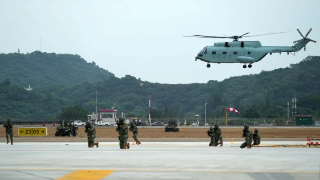 Chinese marines debut at Airshow China 2024