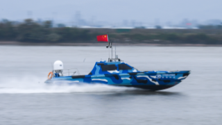 Unmanned surface vessels perform at Airshow China 2024