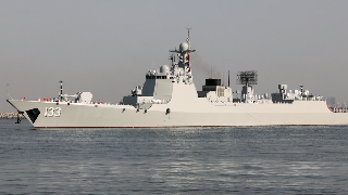 Chinese naval ships arrive in Pakistan for AMAN-2025 