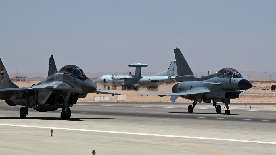 Eagles of Civilization 2025: China-Egypt joint air force training kicks off