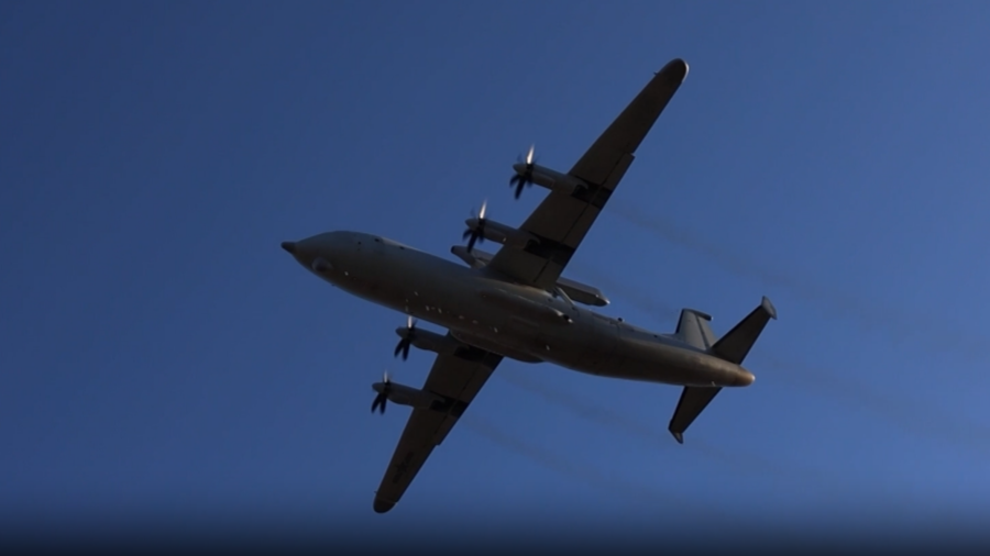 PLA Navy's Aviation Troops Conduct Combined Training