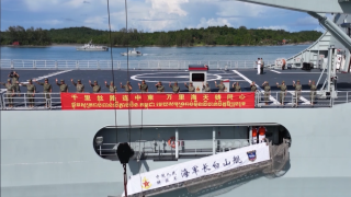 PLA troops participating in China-Cambodia Golden Dragon 2025 joint exercise arrive in Cambodia
