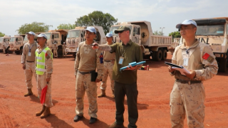 Chinese peacekeeping force to South Sudan passes UN equipment inspection