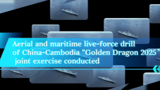 Aerial and maritime live-force drill of China-Cambodia 
