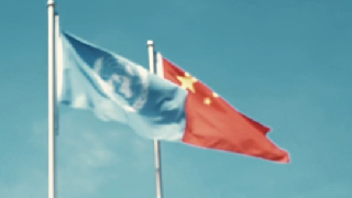 Chinese female peacekeepers performing duties for world peace