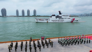 Malaysian Maritime Enforcement Agency vessel makes maiden visit to China