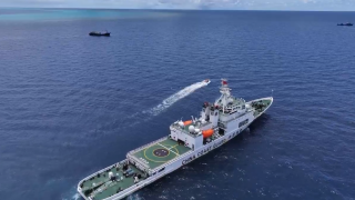 China Coast Guard conducts law enforcement patrols around Huangyan Dao