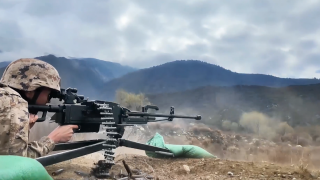 Heavy Machine Gun in Live-fire Shooting Assessment