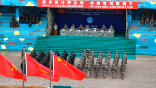 China-Vietnam joint army training kicks off