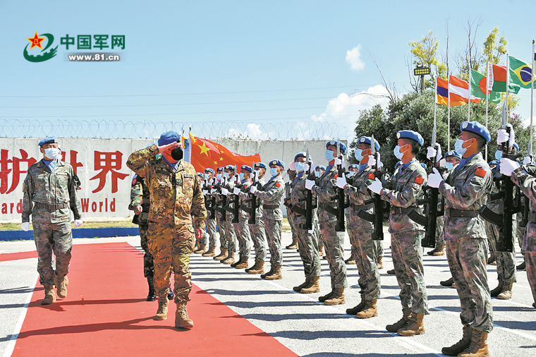 Chinese Peacekeepers To Lebanon Awarded UN Peace Medal Of Honor - China ...