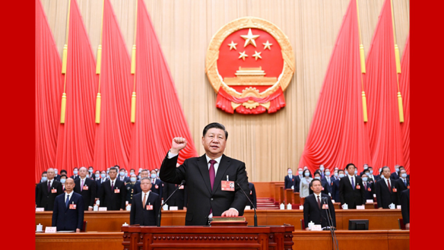 Xi pledges allegiance to Constitution