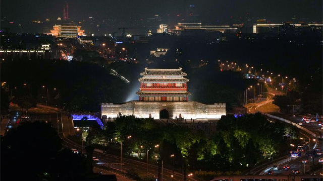 Landmarks in Beijing to be illuminated to mark 75th founding anniversary of PRC