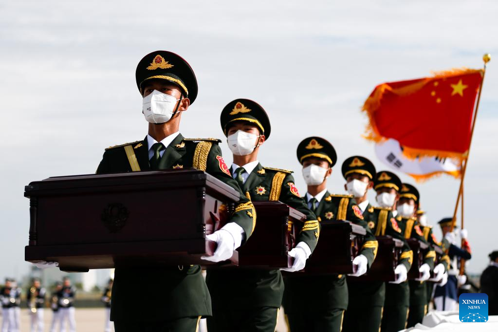 SKorea Returns Remains Of 88 Chinese Soldiers Killed In Korean War