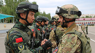 China, Belarus launch United Shield-2017 joint anti-terrorism drill
