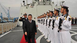 Chinese frigate on Syrian chemicals removal mission arrives in Cyprus