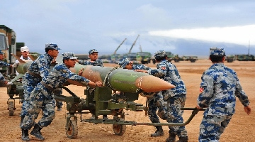 Missile brigade conducts live-fire test in Gobi Desert