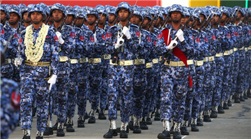 Myanmar holds military parade to mark 73rd Armed Forces Day, calling for peace