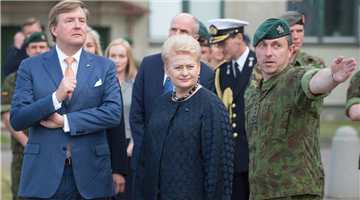 Defense and energy dominates visit of King of Netherlands in Lithuania