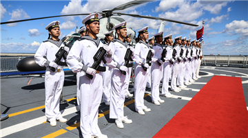 Chinese frigate Binzhou starts five-day visit to Poland