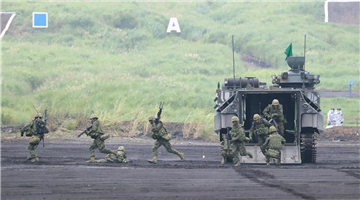 Annual live-fire military drill held in Gotemba, Japan