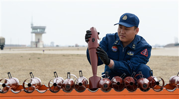 New pilot cadets carry out live-fire training in northeast China