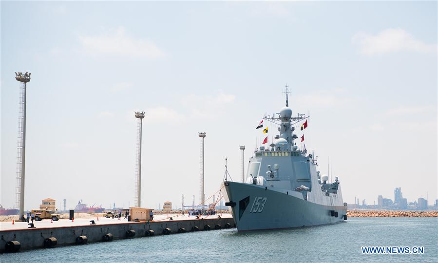 EGYPT-ALEXANDRIA-CHINESE MISSILE DESTROYER "XI