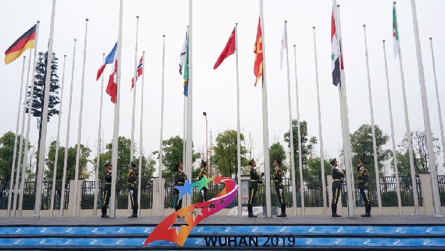 Flag-raising Ceremony Held At 7th CISM Military World Games - China ...