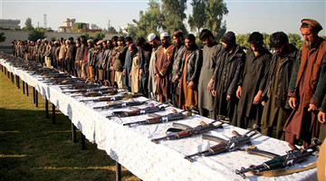 180 more IS militants surrender in E. Afghan province