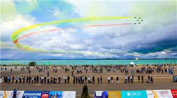 In pics : PLA Aerobatics Team brings visual feast in Singapore Airshow