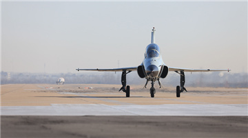 Fighter trainer jets in training tasks