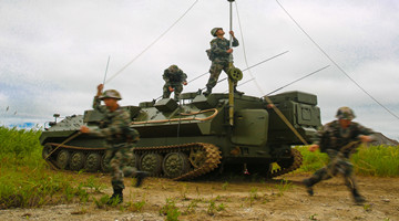 Armored elements in emergency maneuver operation