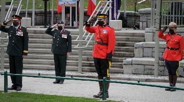 Remembrance Day held under health safety measures in Vancouver