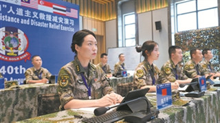 Humanitarian assistance disaster relief training of Exercise Cobra Gold 2021 held in Thailand