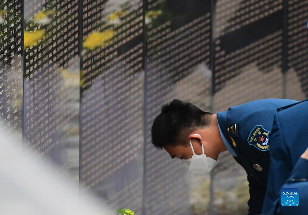 Burial Ceremony For Remains Of 109 Chinese Peoples Volunteers Martyrs Held In Shenyang Ne 