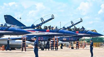 PLA fighter jets to perform at 13th Airshow China