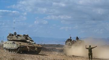 Israeli Armored Corps conducts military exercise