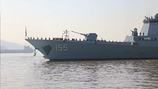 Chinese 38th navy escort fleet returns from escort missions