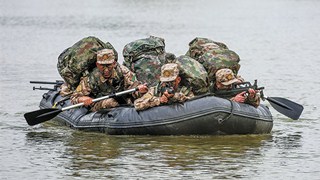 Scouts conduct extreme physical training