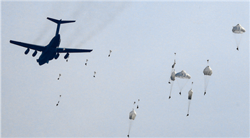Airborne brigade organizes parachute training