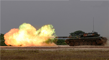 MBTs spit fire in field