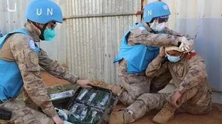 Chinese peacekeeping hospital in Mali holds defense drill