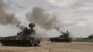 PLA air defense force's round-the-clock live-fire drill in full swing