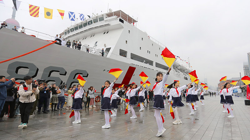 China marks 75th founding anniv. of Chinese PLA Navy